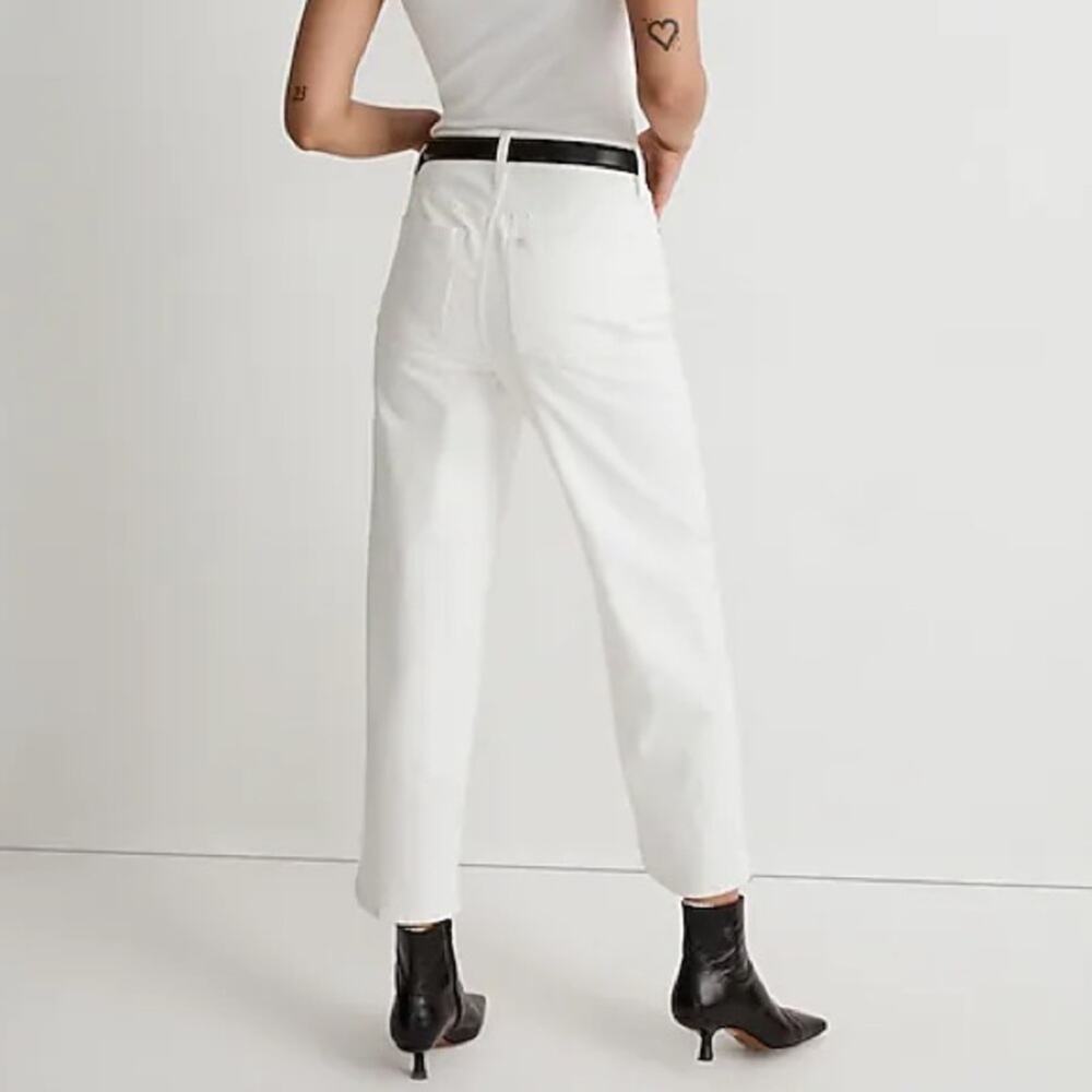 Madewell The Perfect Vintage Wide-Leg Crop Jean Women’s Sz 32 - Picture 4 of 11
